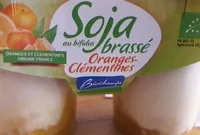 Soja au bifidus brassé oranges-clémentines
