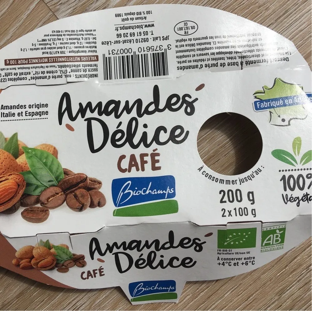 Amandes Délice Café