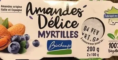 Amandes delice myrtilles