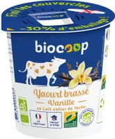 Yaourt vanille brassé 400g CC