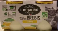 Yaourt tradition brebis citron