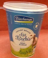 Yaourt brassé Lait de Brebis