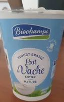 Yaourt brassé Lait de Vache entier Nature