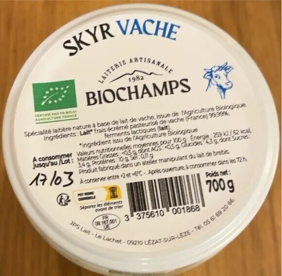 Skyr vache