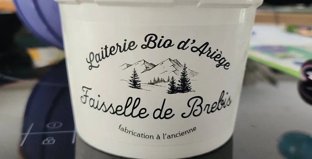 Faisselle de brebis - lait non pasteurisé