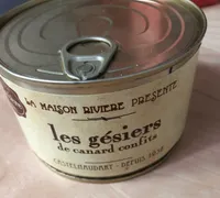 Les Gésiers de canard confits, boîte 1/2