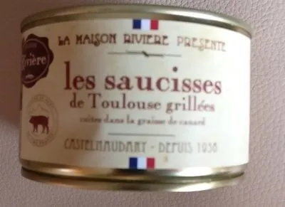 Les saucisses de Toulouse grillées