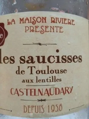 Saucisses de Toulouse aux lentilles
