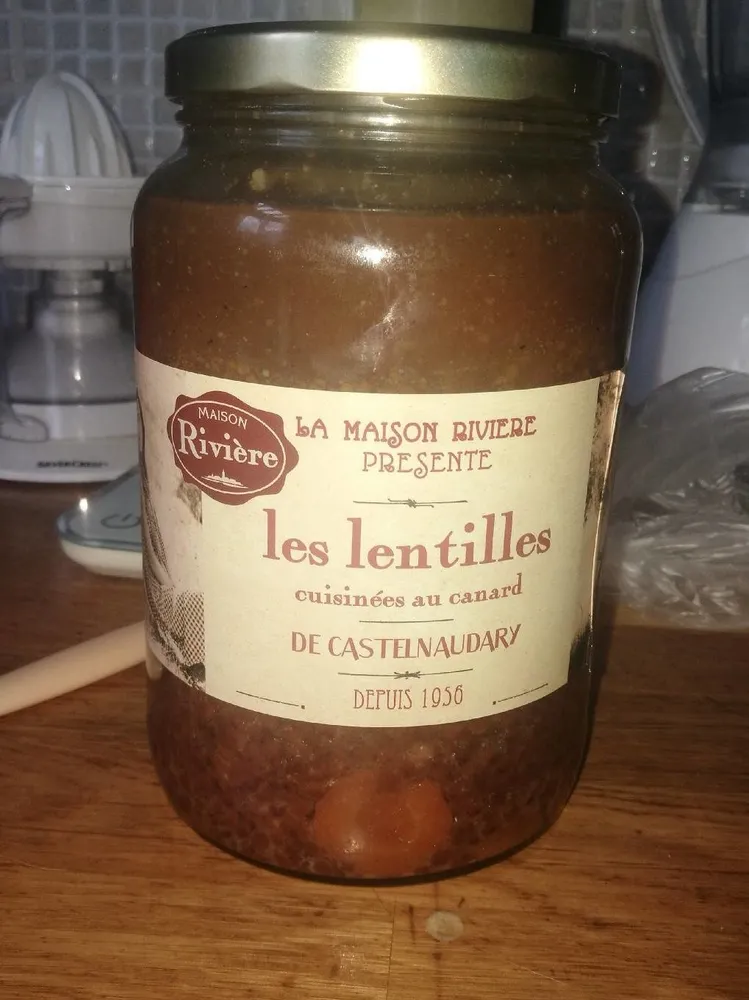 Lentilles au canard