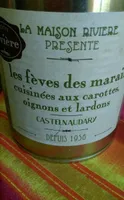 Les fèves des marais cuisinées aux carottes oignons et lardons