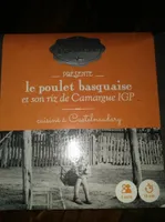 Le poulet basquaise et son riz de Camargue IGP