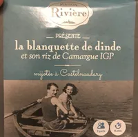 La blanquette de dinde et son riz de Camargue IGP