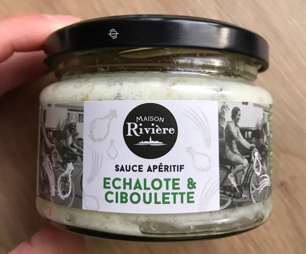 Sauce aperitif echalote et ciboulette