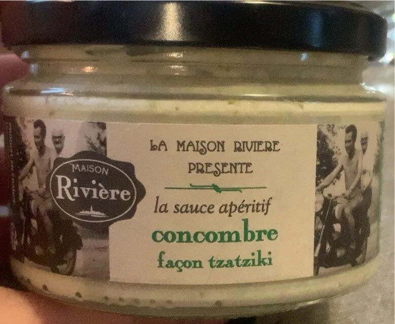 Sauce apéritif concombre façon tatziki