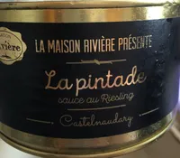 La pintade sauce au riesling