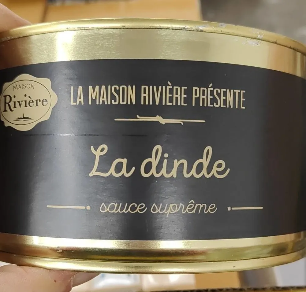 La dinde sauce suprême