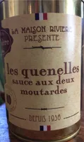 Les quenelles sauce aux deux moutardes