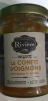 Confit d'oignons aux raisins et au miel