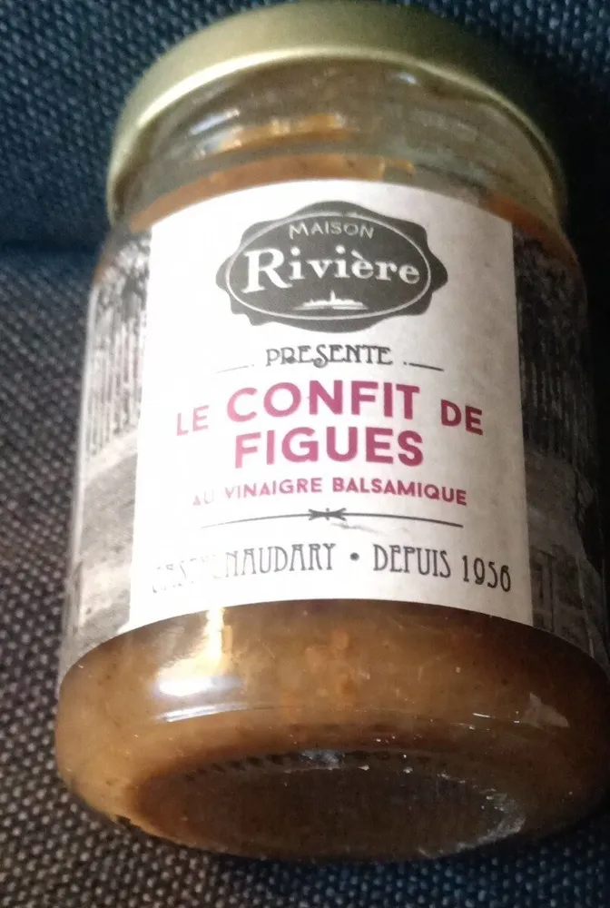 Confit de figues au vinaigre balsamique