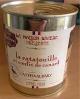 Ratatouille et confit de canard