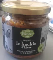 Le hachis d'hiver butternut et patates douces lentilles