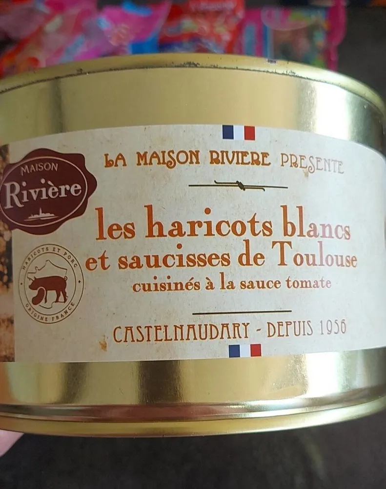 Haricots blancs et saucisses de Toulouse