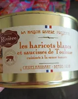 Haricots blancs et saucisses de Toulouse