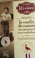 Confit de canard aux pommes de terre sarlardaises