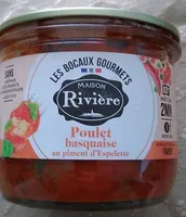 Poulet basquaise au piment d'Espelette