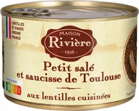 Le Petit salé aux lentilles cuisinées