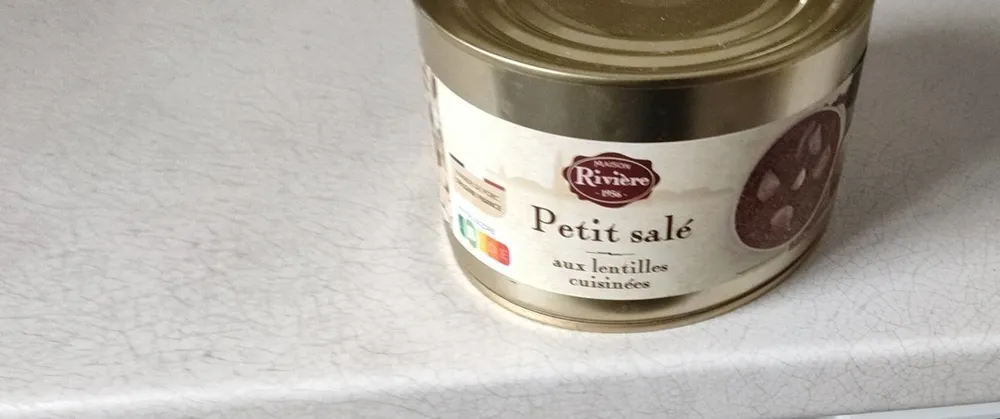 Petit salé aux lentilles