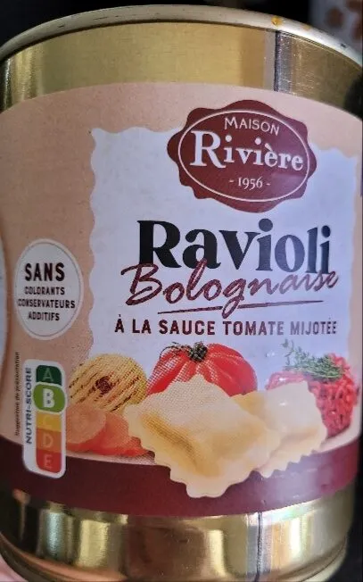 Ravioli bolognaise à la sauce tomate mijotée