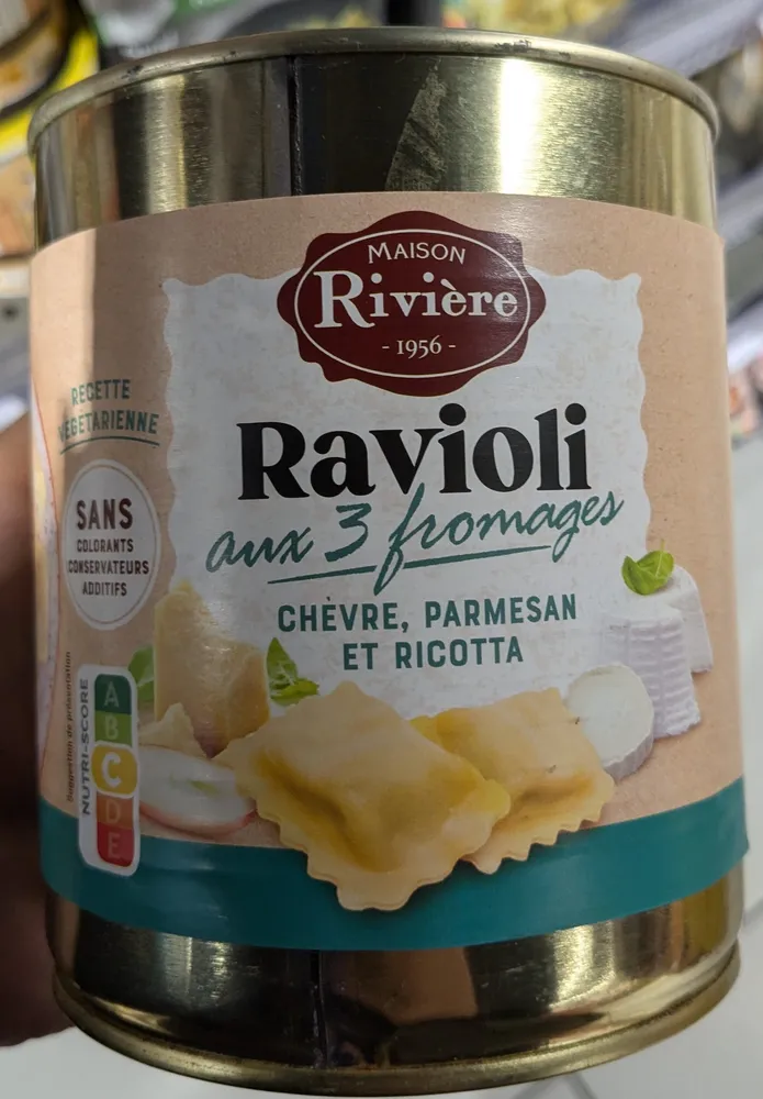 Ravioli aux 3 fromages