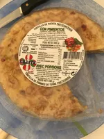 Tortilla con pimientos
