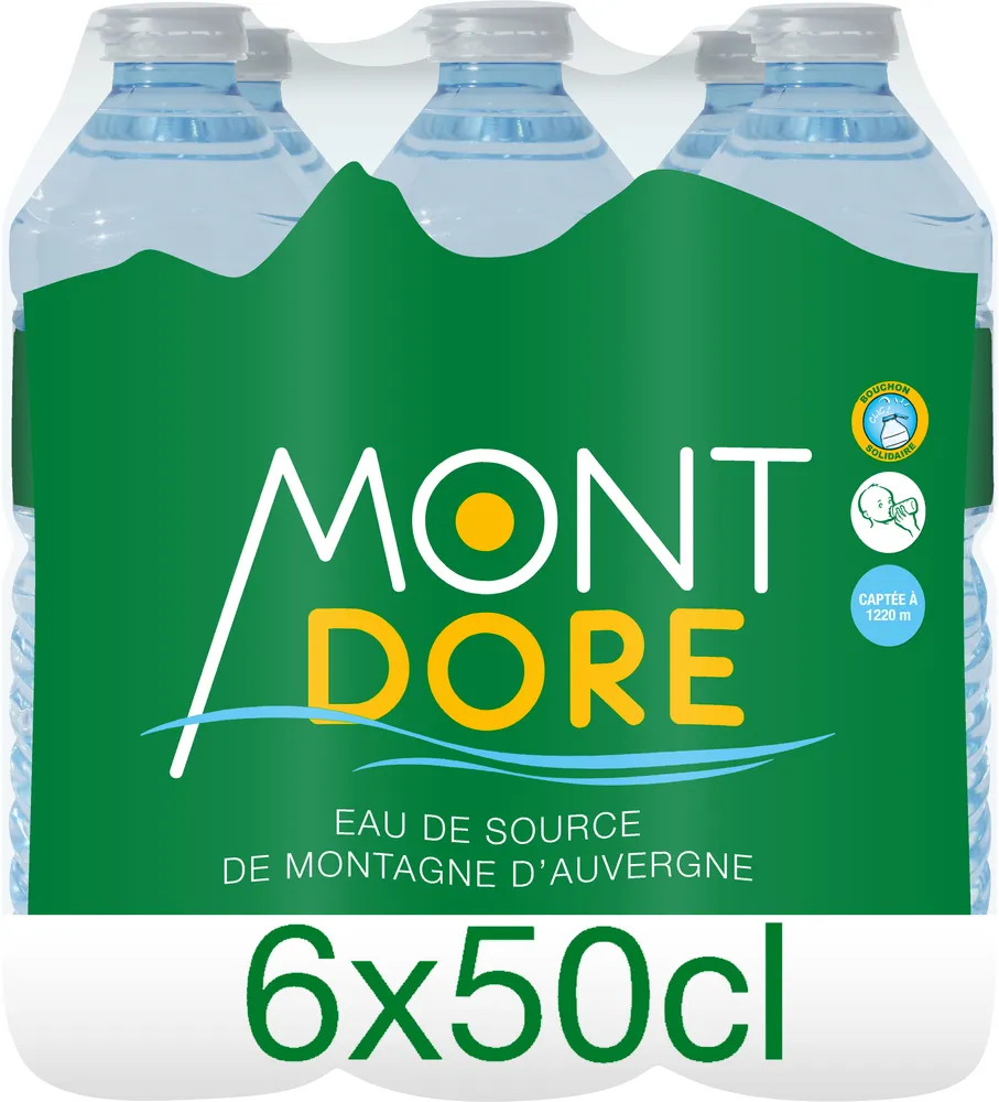 MONT DORE 6x0.50 L Eau de Source