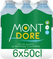 MONT DORE 6x0.50 L Eau de Source