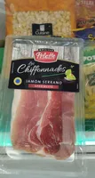 Les chiffonnade jambon Serrano