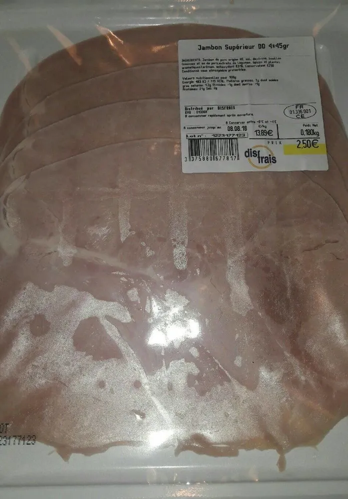 Jambon superueur DD