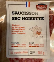 Saucisson sec noisette