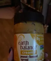Creamy peanut + flaxseed spread