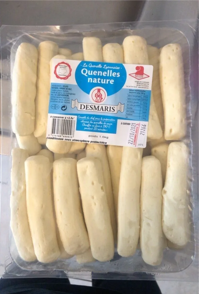 Quenelles naturelles