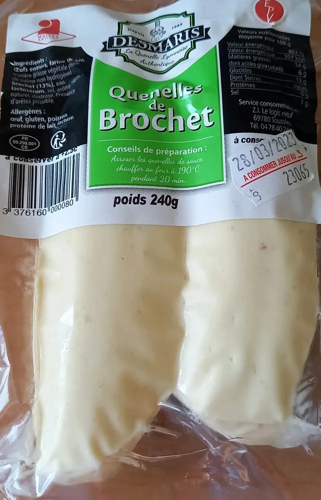 Quenelle de brochet