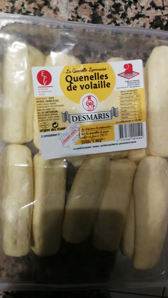 quenelles de volaille