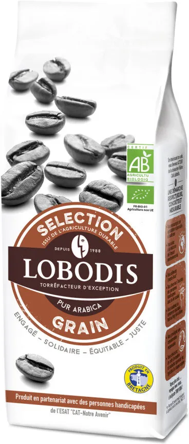 Café Bio Arabica Grains - Mouture spéciale expresso - Blend