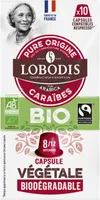 Capsules compatibles Nespresso Biodégradable Bio - Caraibes