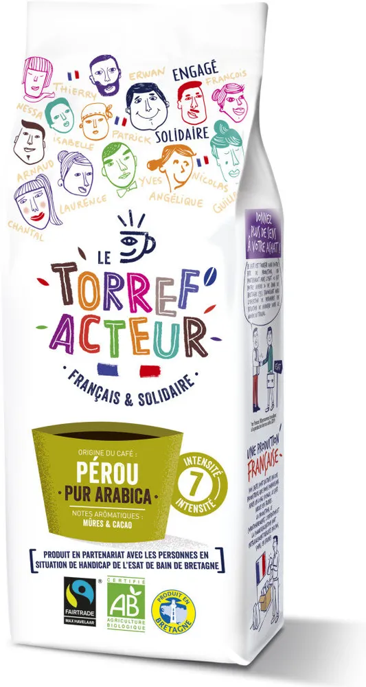 Café Bio Arabica Moulu - Pérou - Pure Origine