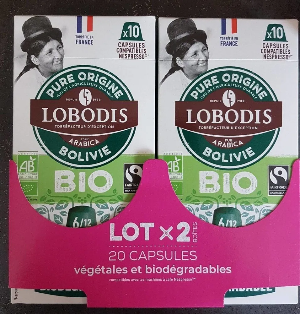 Café lobodis Bolivie