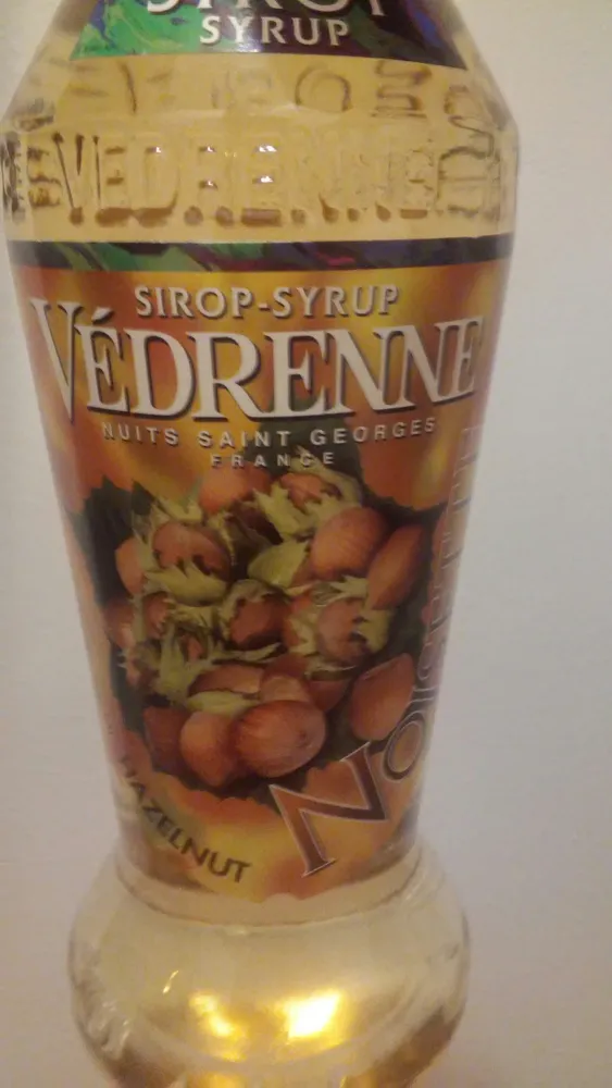 Sirop De Noisette Vedrenne - 70 CL