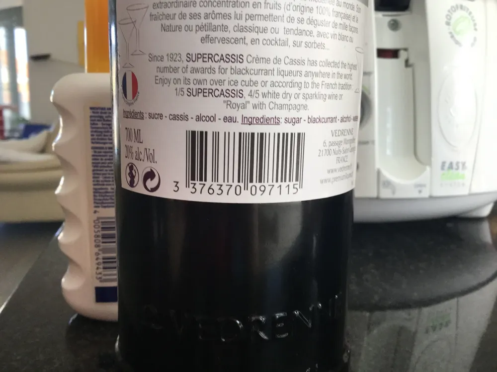 Vedrenne Super Cassis 20D