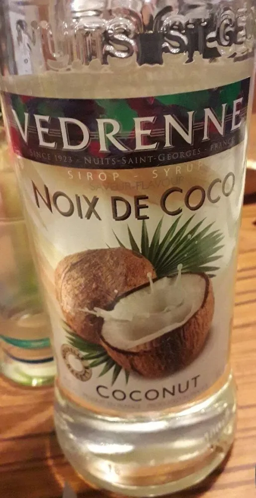 Sirop noix de coco